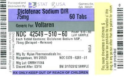 Diclofenac Sod DR 75mg Label_42549.jpg Diclofenac Sod DR 75mg Label Image - Diclofenac Sod DR 75mg Label 42549